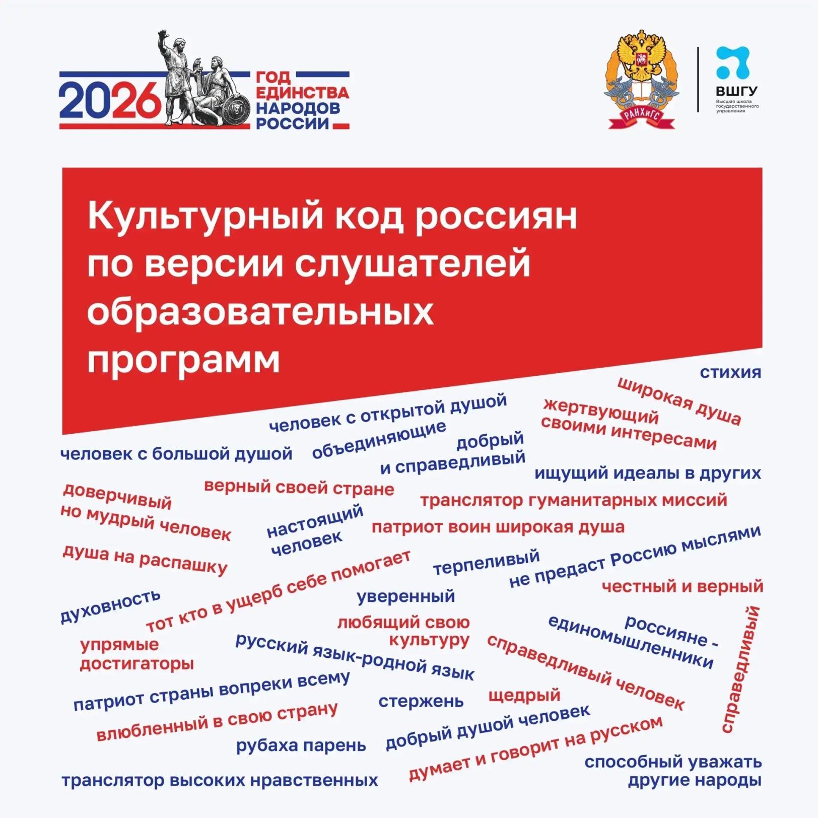 Многоликая Россия: культурный код единства