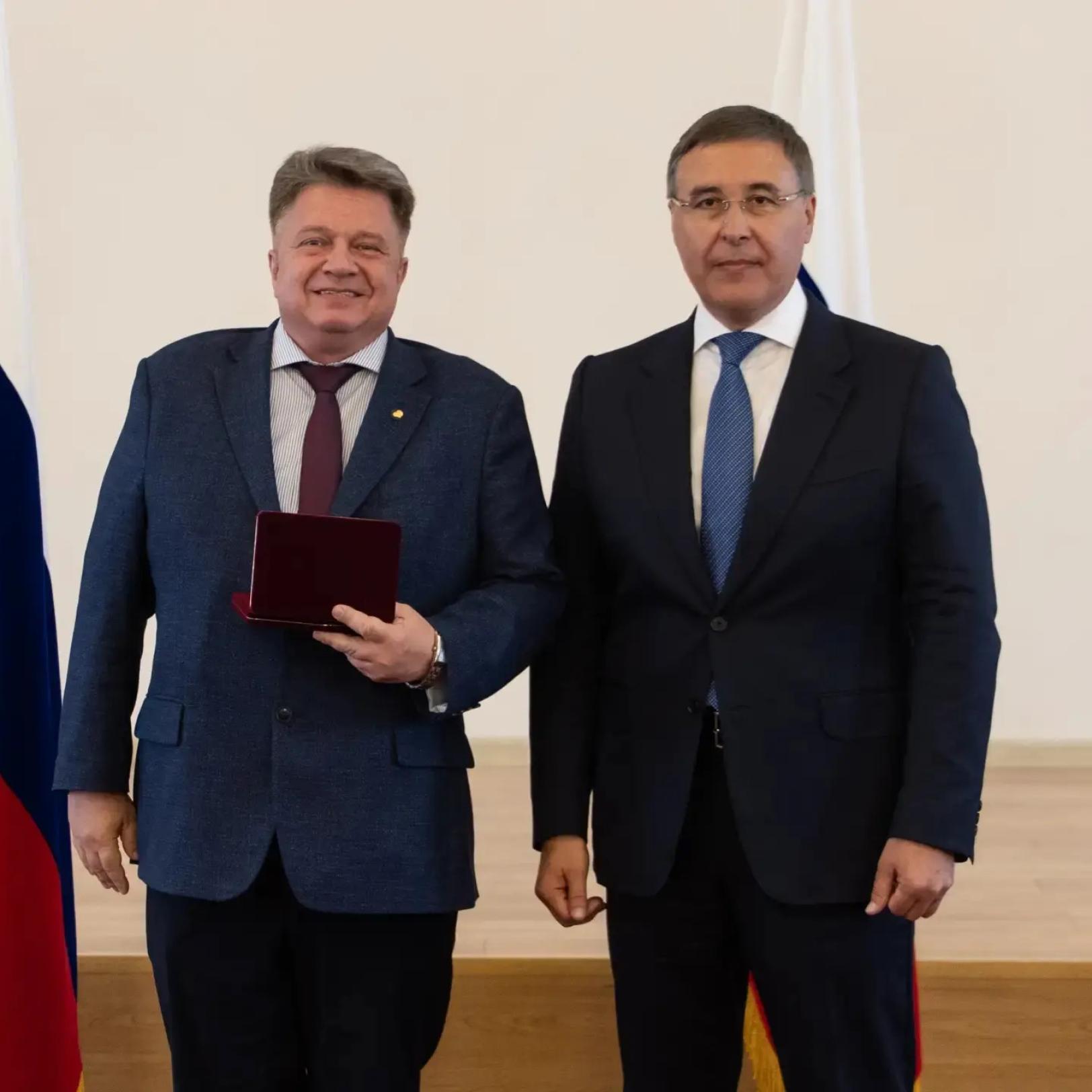 Эксперту ВШГУ Президентской академии вручили государственную награду